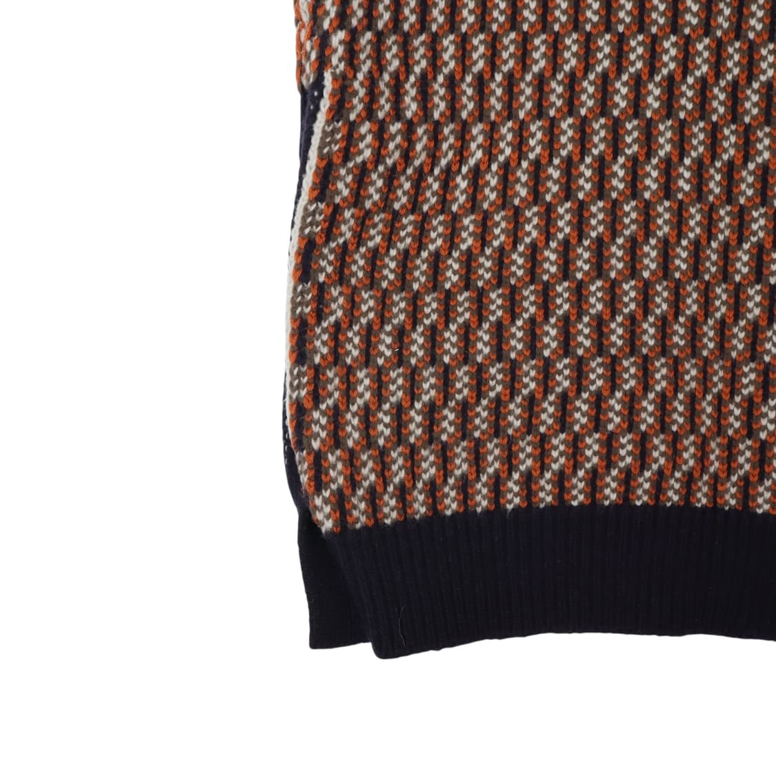 메종키츠네 울 케이블 니트 베스트 상품이미지7