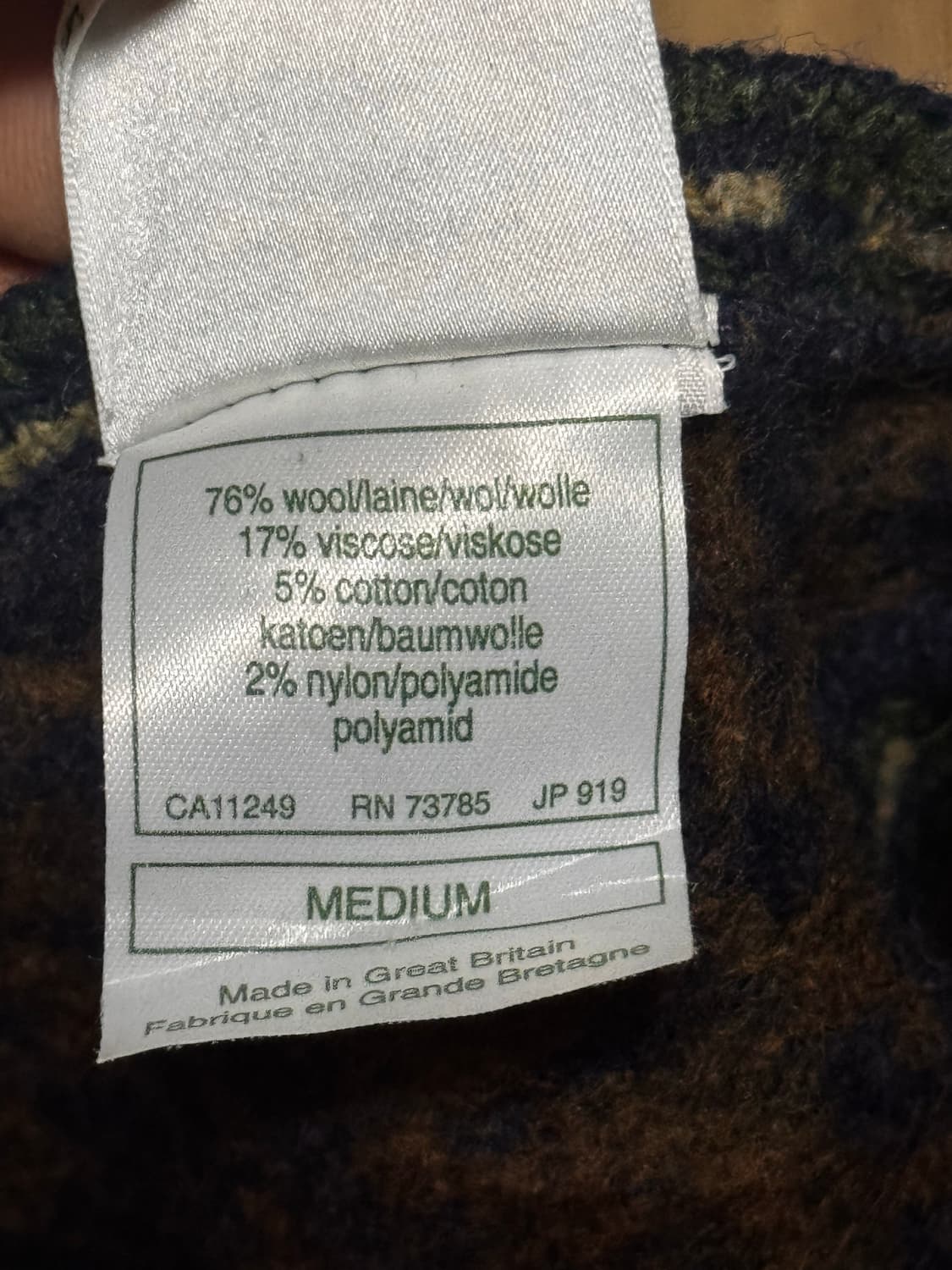 로라애슐리 기하학 패턴 올드머니 니트 스웨터 상품이미지6