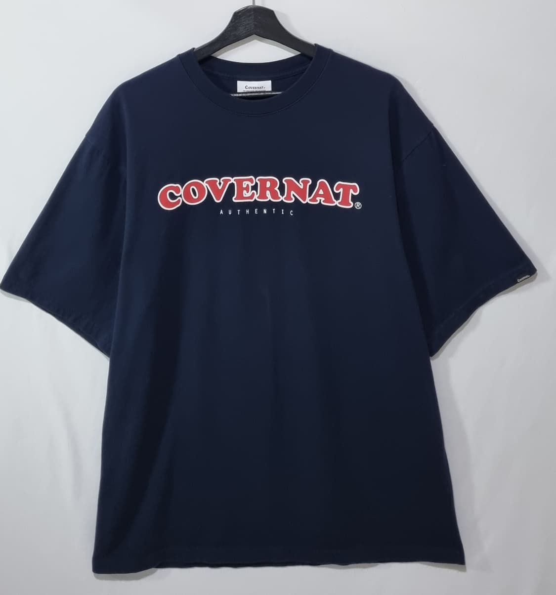 L ) 커버낫 다크네이비 반팔티 상품이미지1