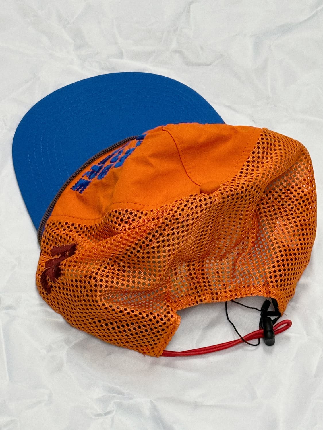 새제품 정가이하 / 알렉스조노 Alex Zono 러닝 트러커햇 오렌지블루 상품이미지8