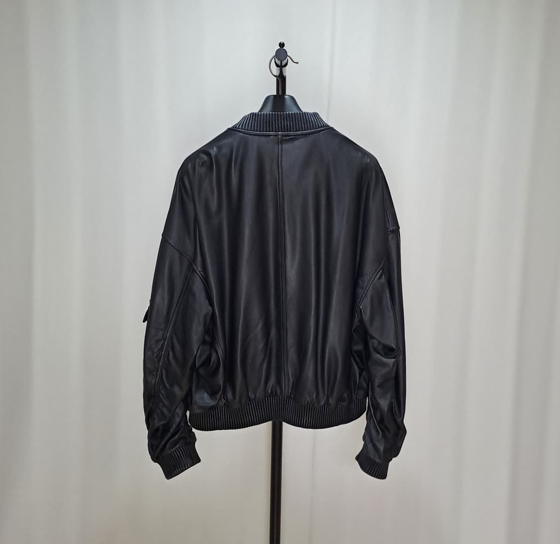 (택포) 에이징CCC 드롭숄더 MA-1 램스킨자켓 XXL B976 상품이미지5
