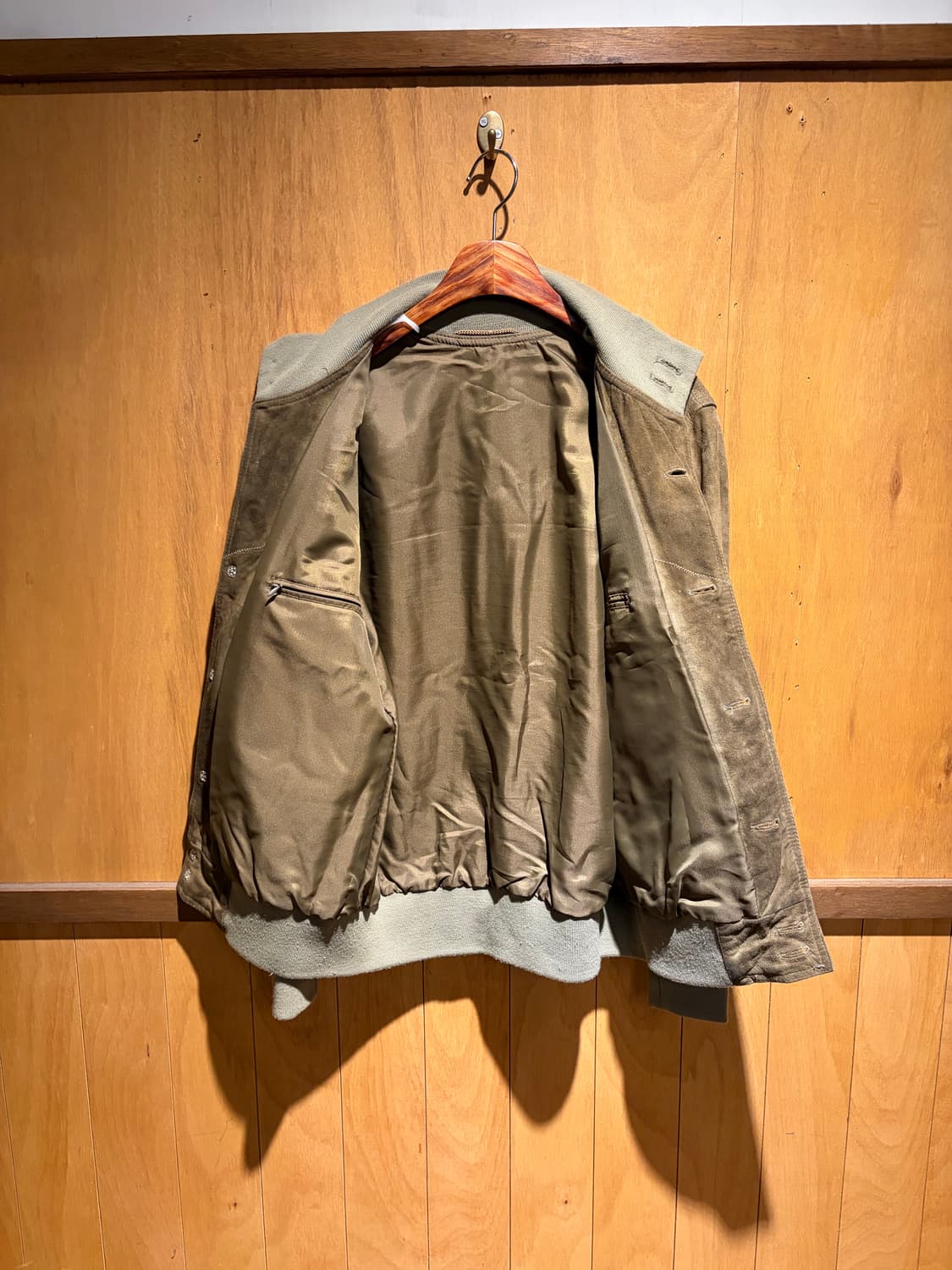 80~90s 독일 A1 스웨이드 블루종 / A1 suede blouson 상품이미지3