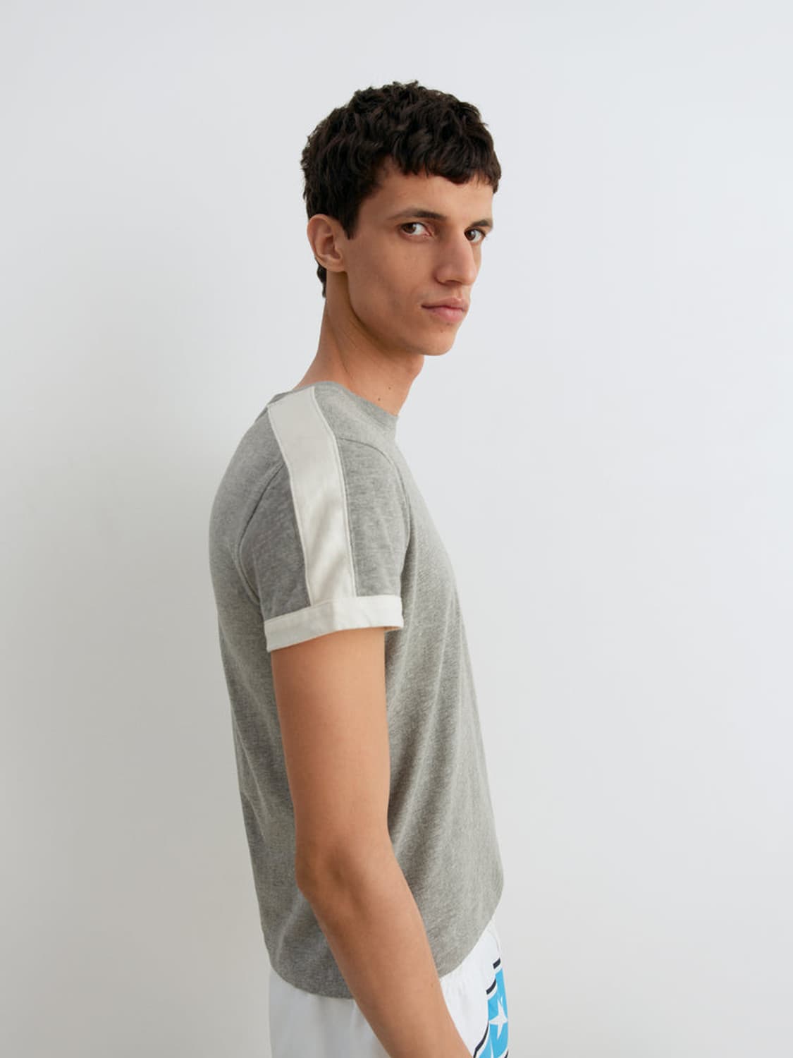 [S,M,L,XL]기마구아스 Diego 티셔츠/그레이 상품이미지1