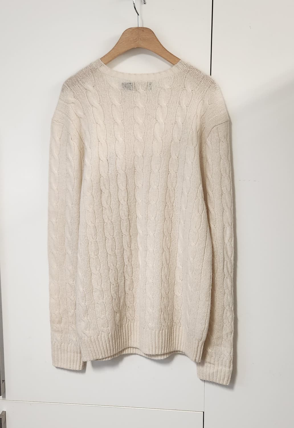 폴로랄프로렌 캐시미어 케이블 니트 S  (95추천해요) 상품이미지2