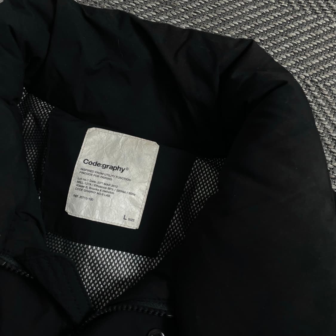 코드그라피 미니멀 푸퍼 숏 패딩 블랙y 4093 상품이미지7