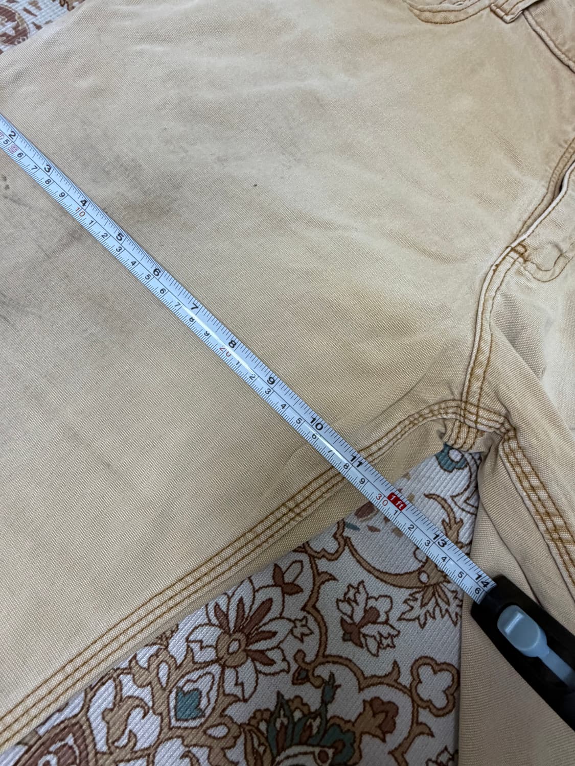 Carhartt칼하트 카펜터 팬츠 카키 34*32 상품이미지8