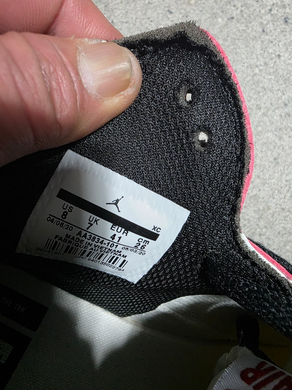 나이키에어조던1시키고OG off-white 커스텀 상품이미지6