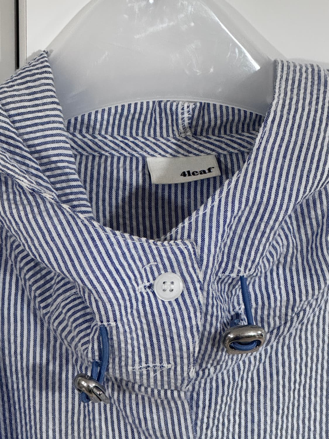 프릴리 린넨 후드 셔츠 아우터 상품이미지4