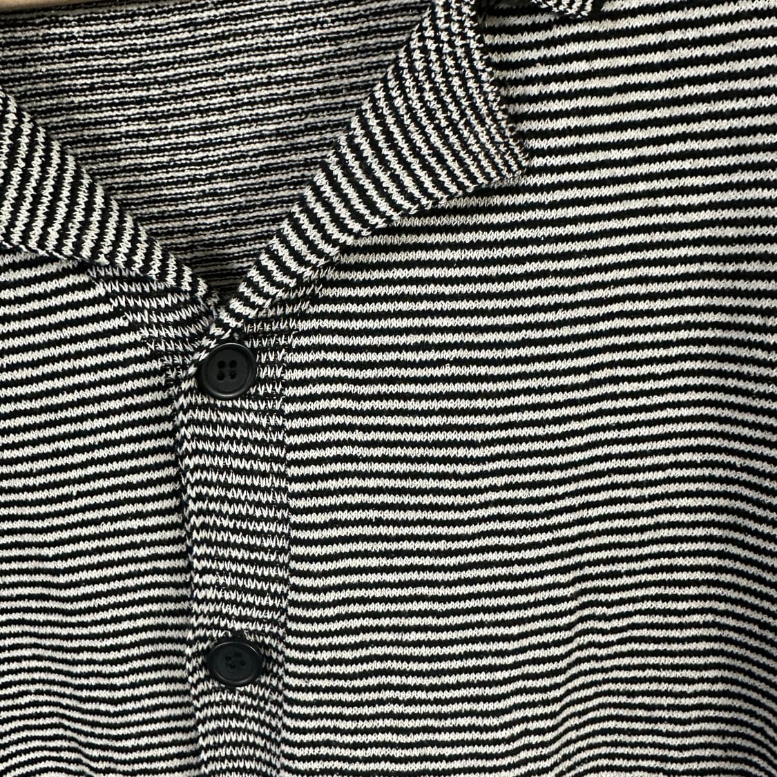 자라 오픈카라 스트라이프 니트  상품이미지2