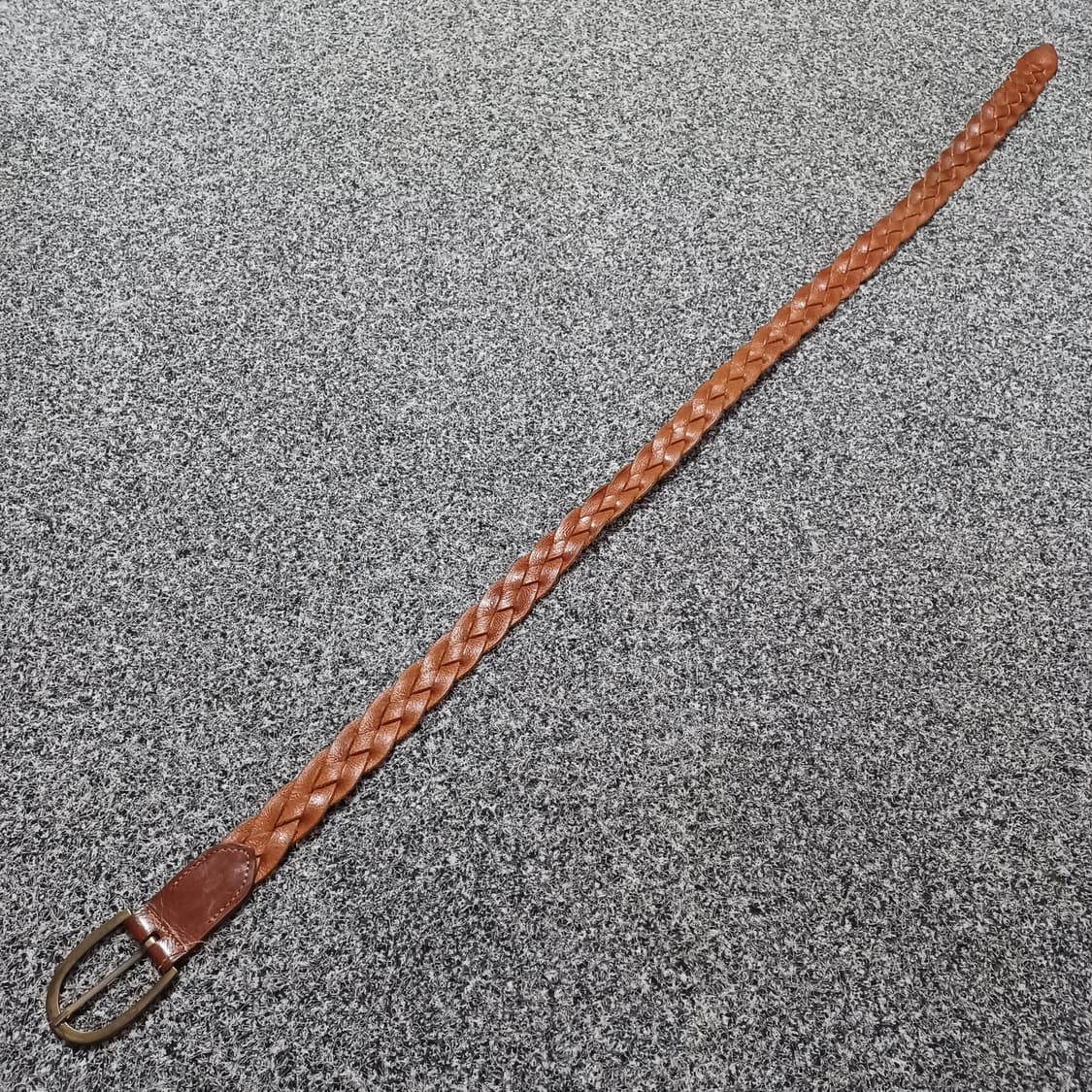 빈티지 소가죽 케이블 벨트 상품이미지1