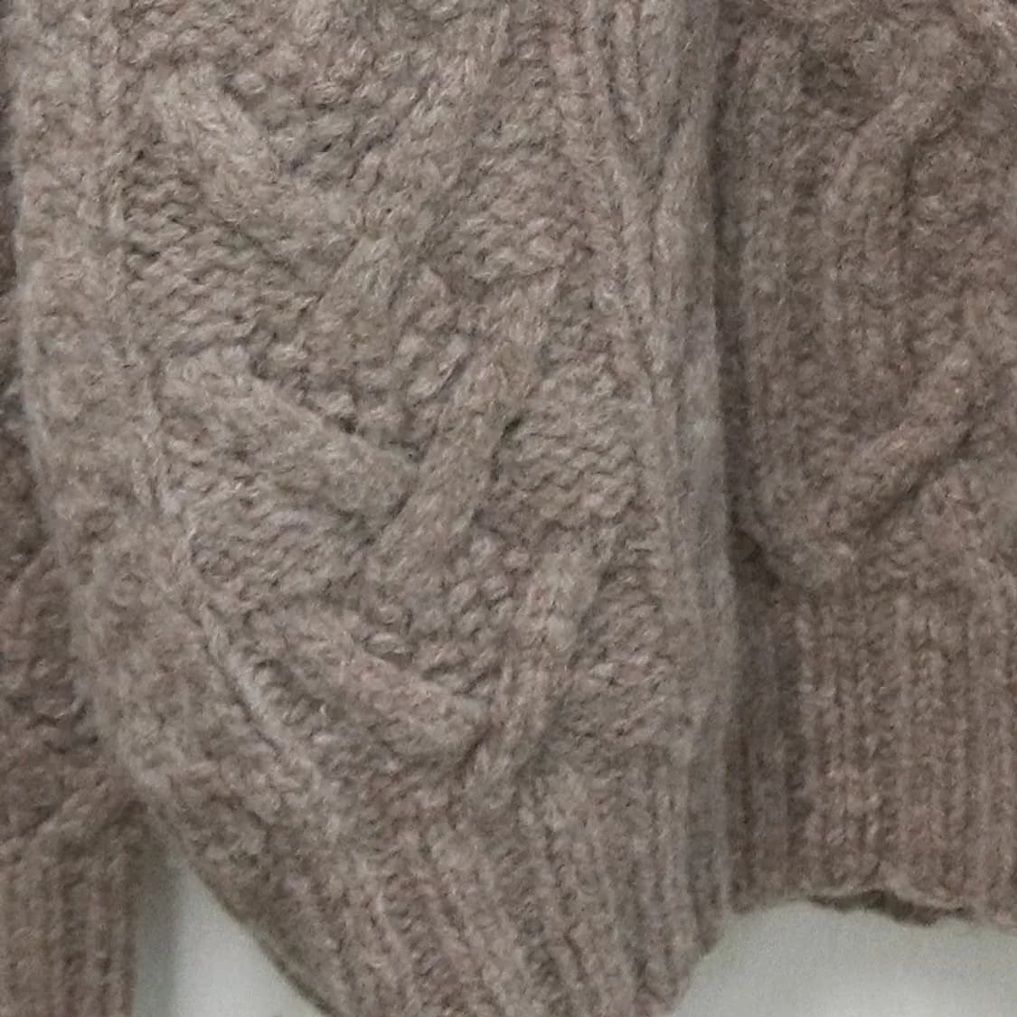 TWO OCEAN PASS 울 꽈배기 가디건 61631 상품이미지5