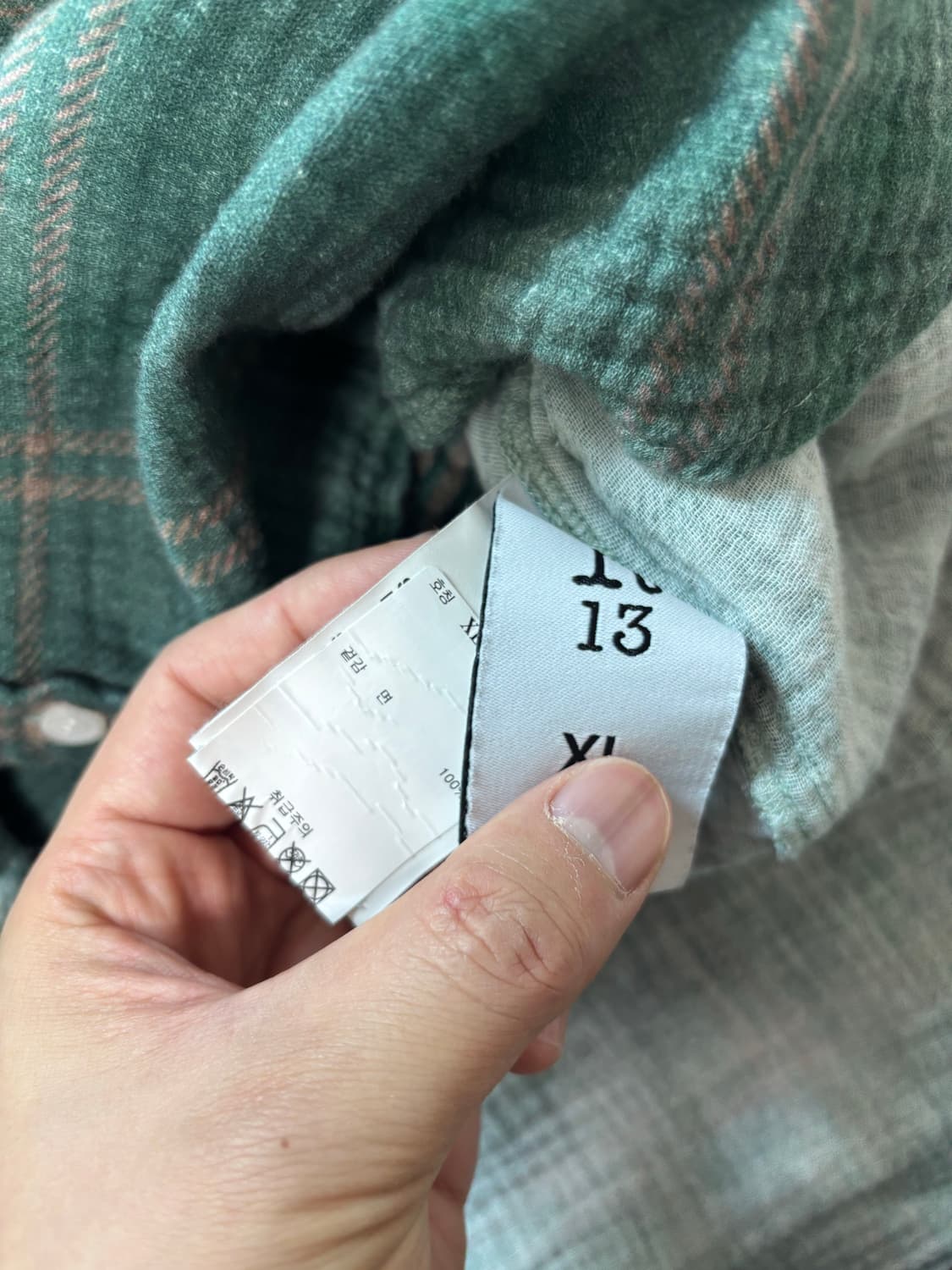 [xl] R13 그린 워크셔츠 상품이미지4