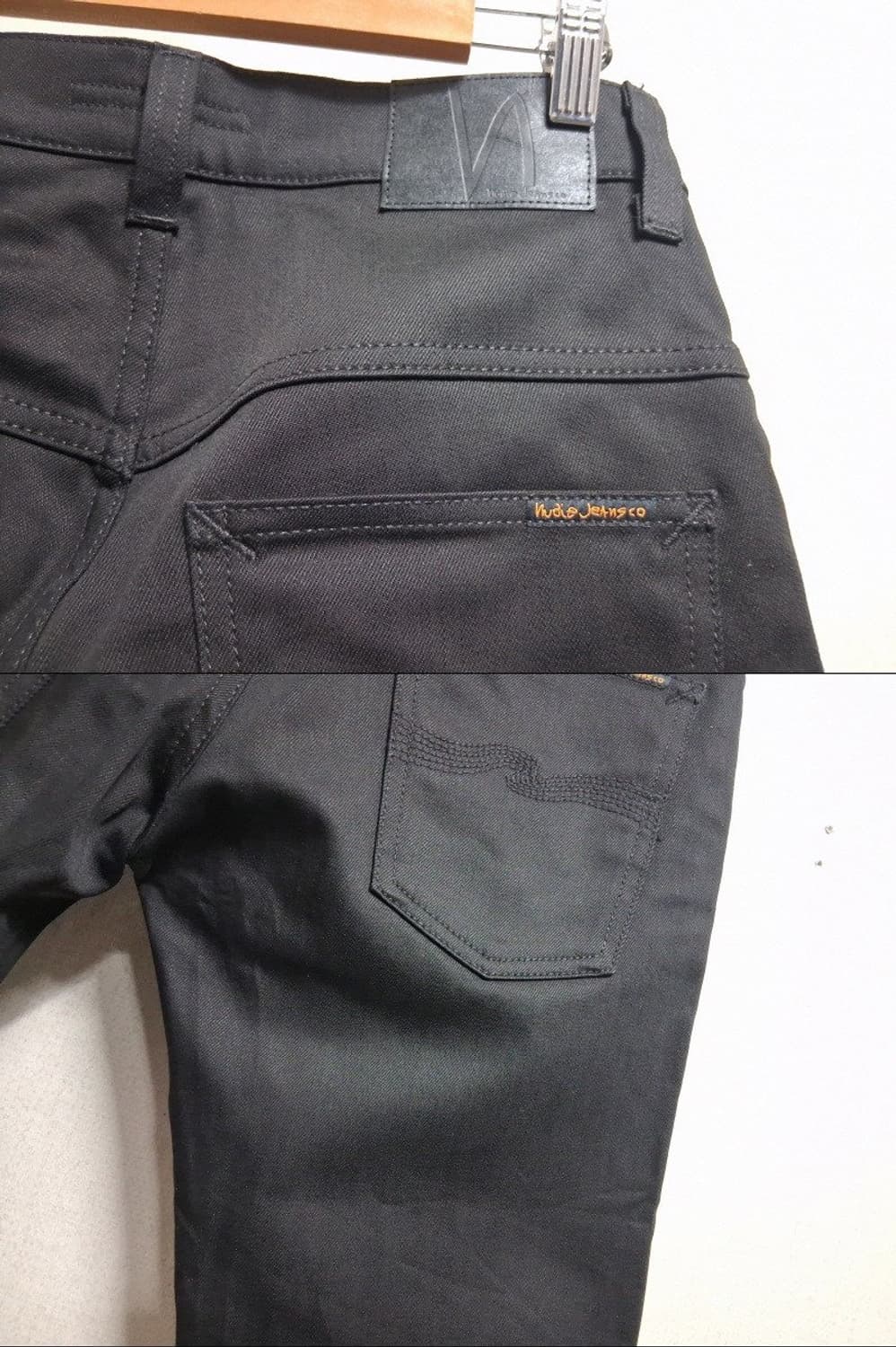 Nudie Jeans 누디진 블랙 데님팬츠 슬랙스 남성 29 30 
원산 상품이미지5