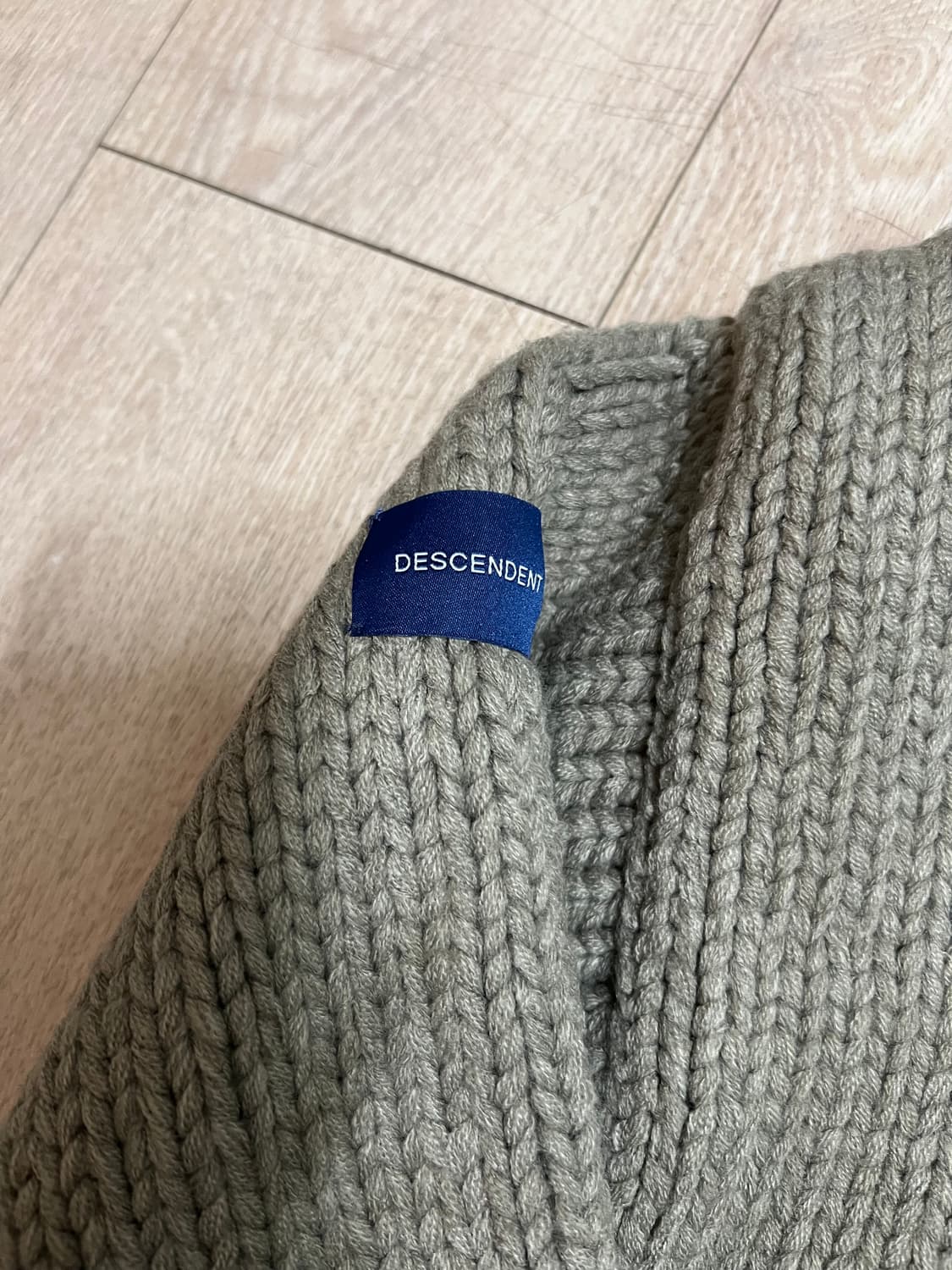 DESCENDANT 디센던트 코위찬 집업 가디건 M(105) 상품이미지4