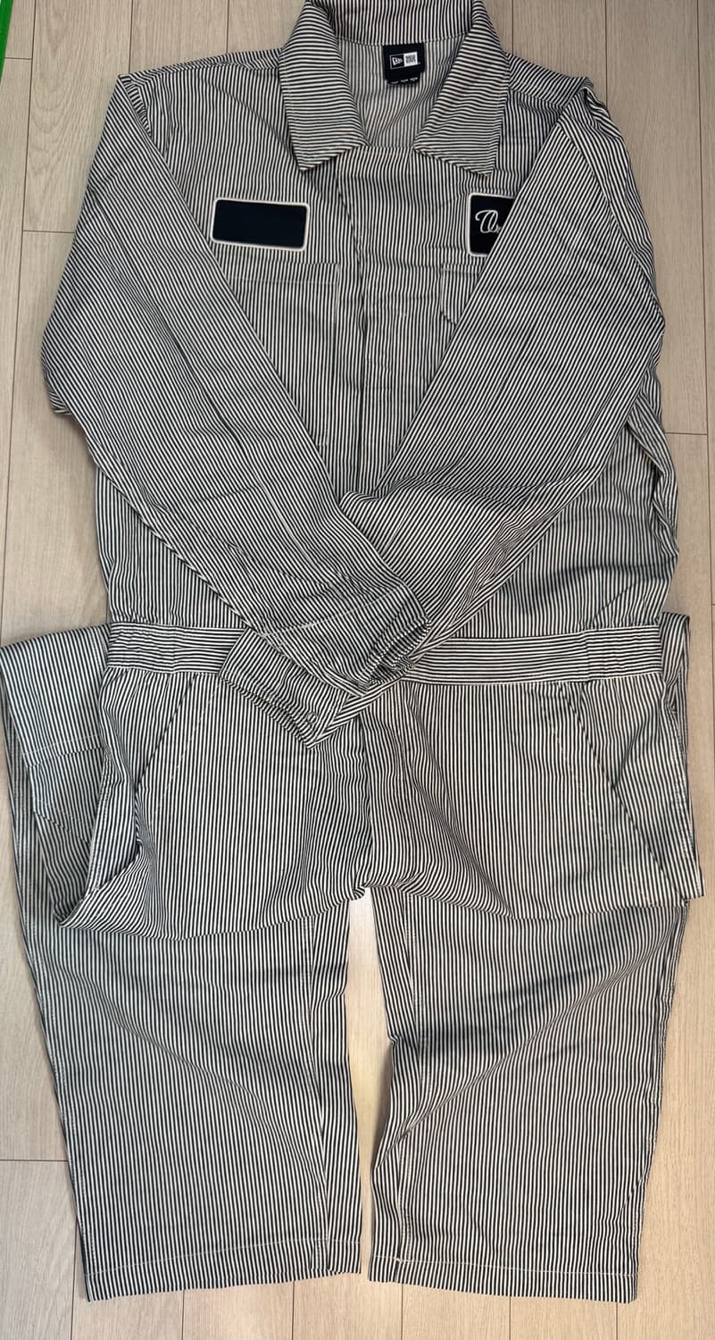 뉴에라 스트라이프 오버롤 상품이미지1