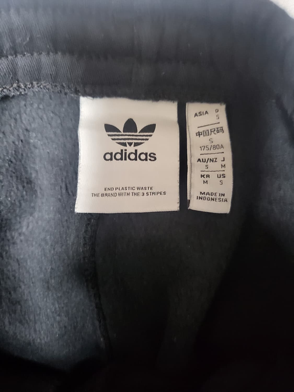 아디다스 3ST 스웨트 카고 조거팬츠 기모 블랙 M 상품이미지6