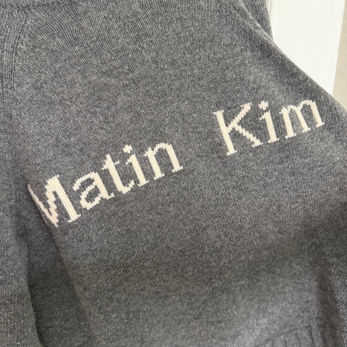 마뗑킴 니트집업 s 상품이미지3