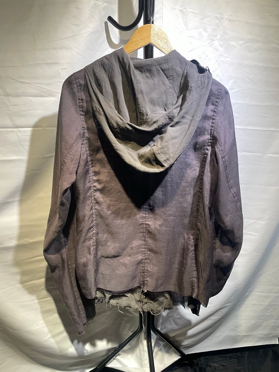 Siva asymetric hoodie zip-up 상품이미지2