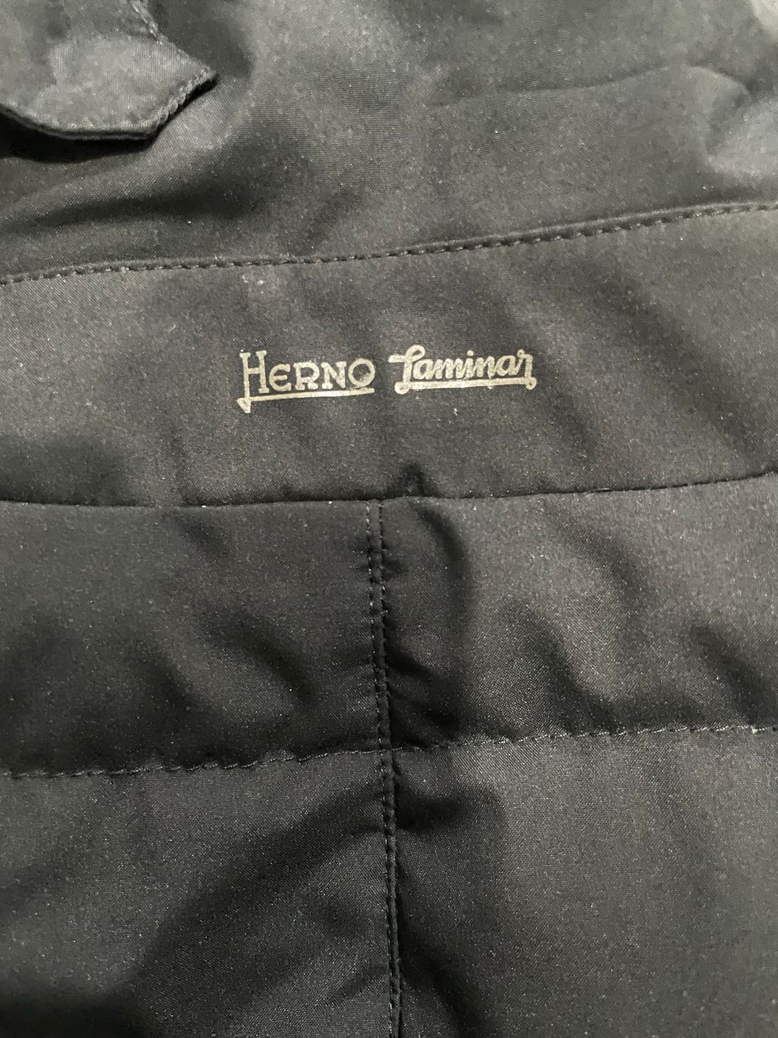 에르노 라미나르 남성 패딩 자켓 블랙 48 정품 상품이미지3