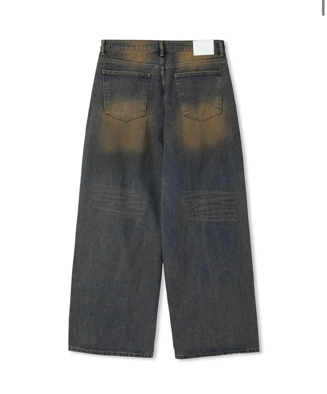 DNSR (S)시그니처 와이드 데님 팬츠 머드 상품이미지2