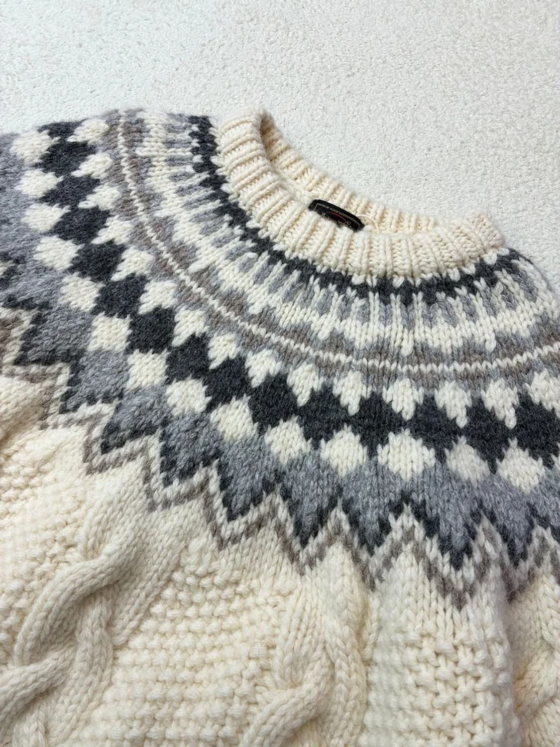 Botany 70's 헤비 뉴울 니트 PN5926 상품이미지3