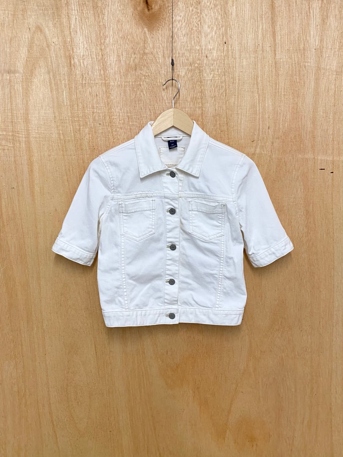 GAP denim jacket 올드 갭 반팔 데님 자켓 상품이미지3