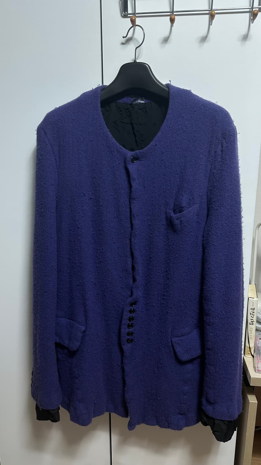 [XL] 꼼데가르송 옴므 플러스 22aw 축융 울 자켓 상품이미지2