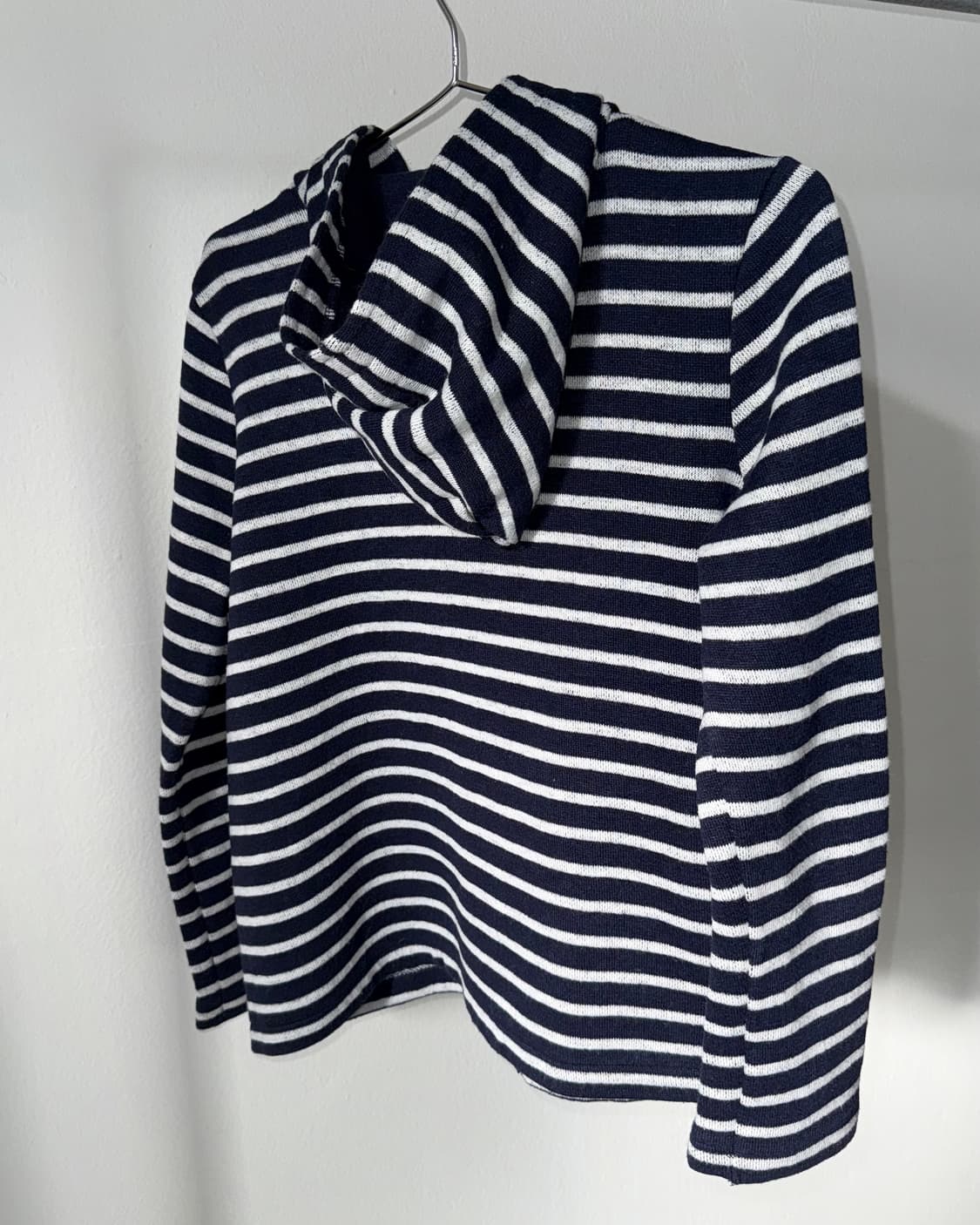 빈티지 스트라이프 후디 가디건 상품이미지3