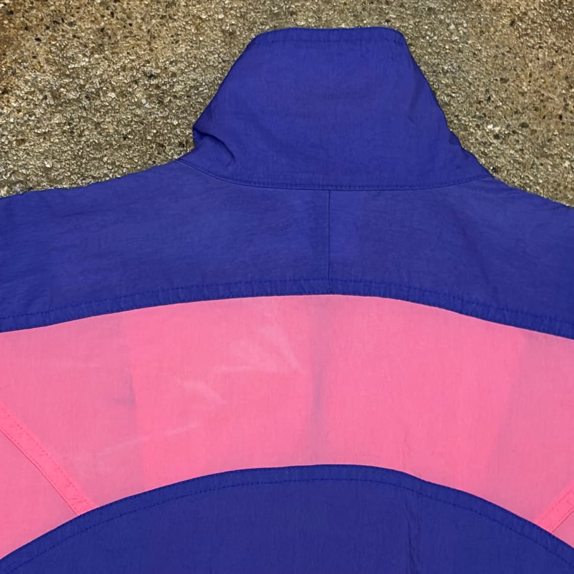 레어 80s 미국 빈티지 나이키 배색 바람막이 상품이미지9