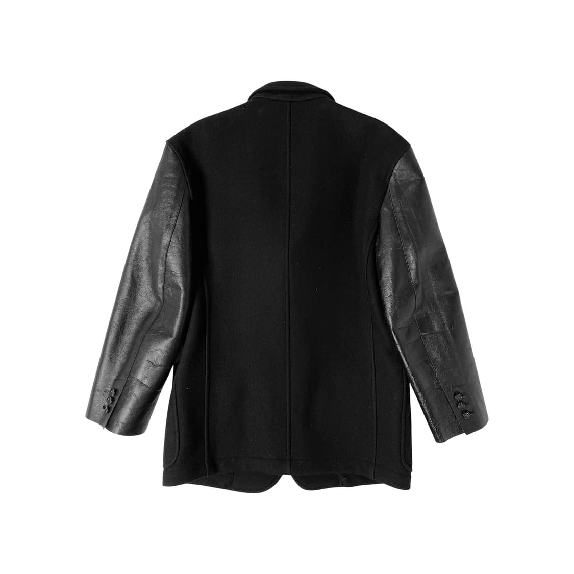 꼼데가르송 다나카 옴므 레더 도킹 자켓 AD1995 상품이미지4