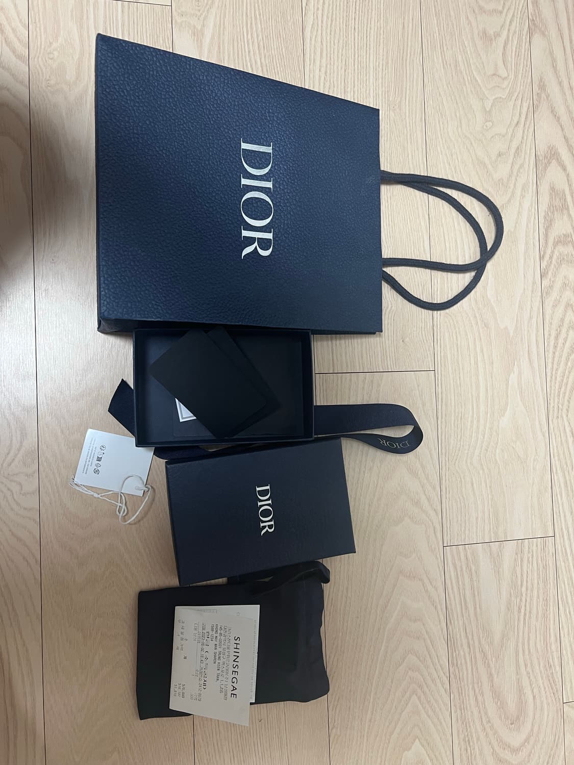 디올 오블리크 오거나이저 블랙 상품이미지7