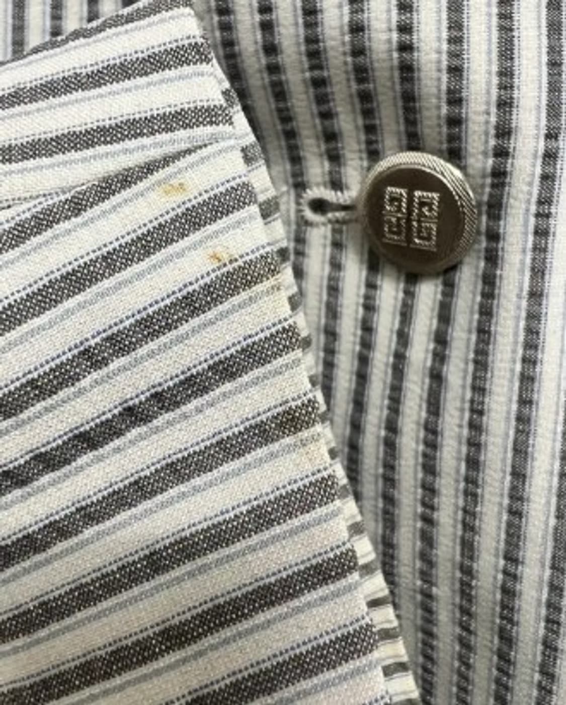 지방시 남성 스트라이프울실크자켓 40R 상품이미지7