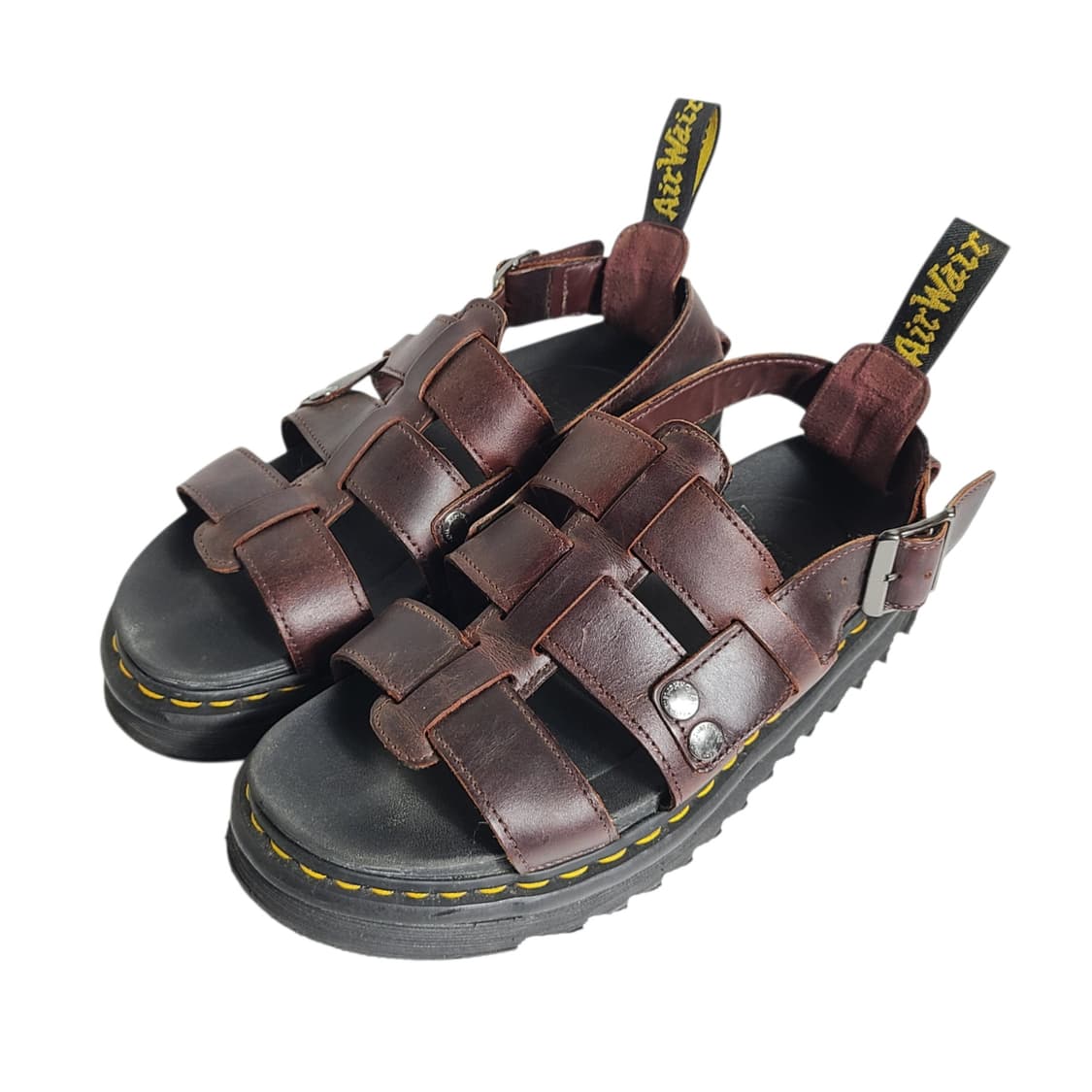 270-275) Dr.martens 닥터마틴 테리 스트랩 샌들 브라운 상품이미지2