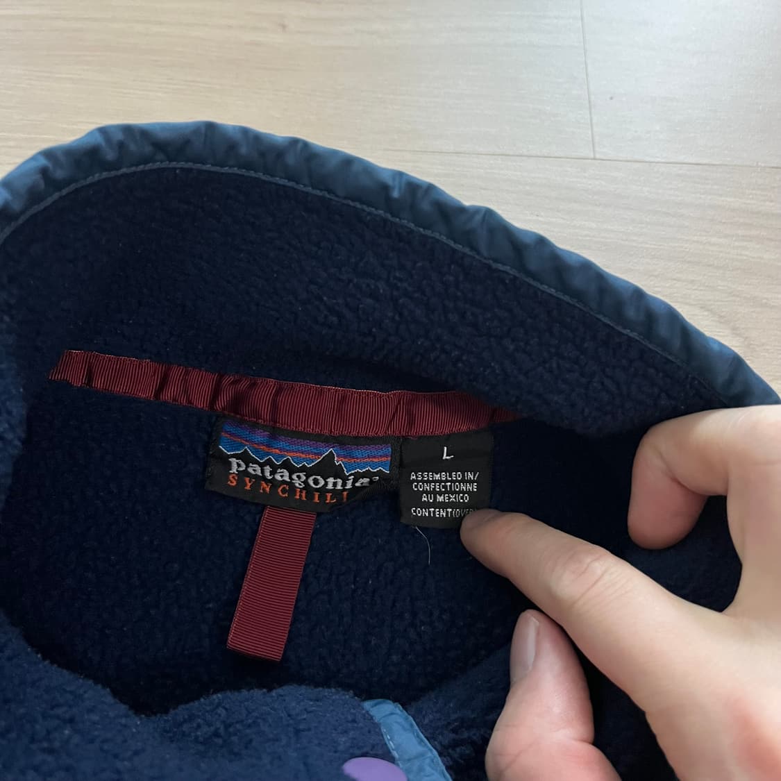 [L] 빈티지 파타고니아 신칠라 네이비 상품이미지2