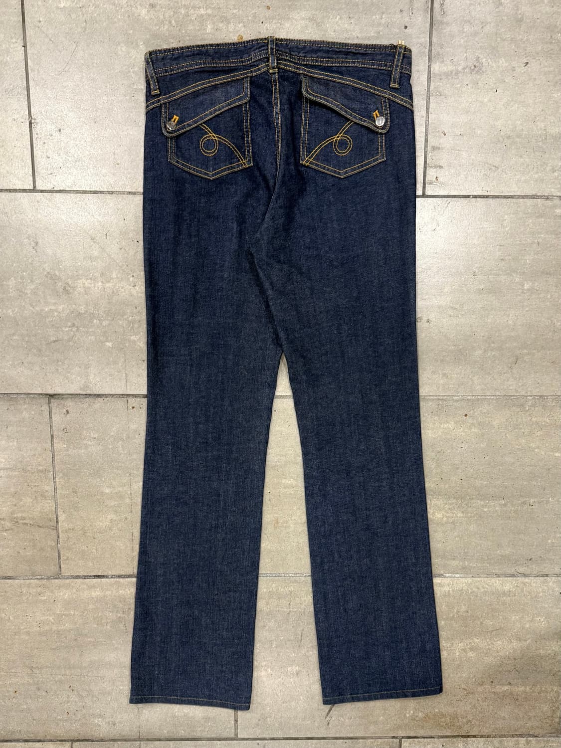 Trussardi 데님 팬츠 진청 세미 부츠컷 상품이미지5