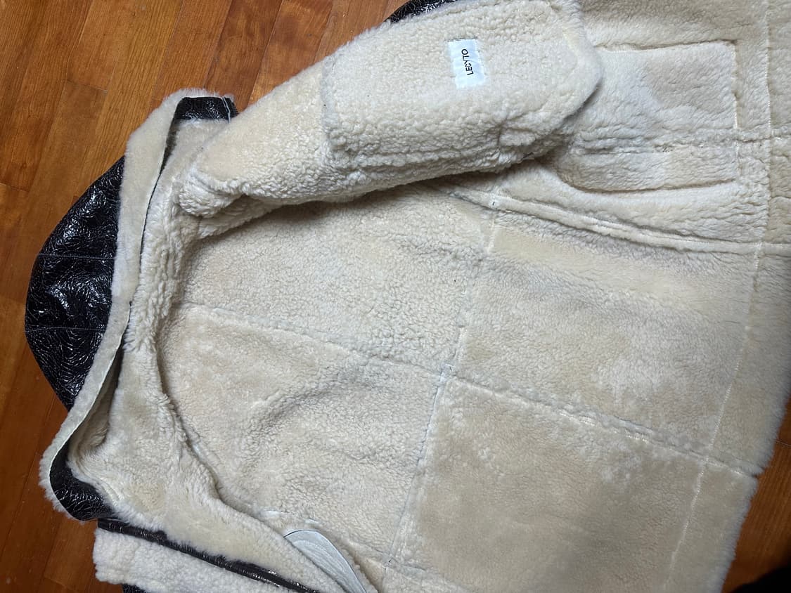 레씨토 무스탕 퍼 자켓 상품이미지5