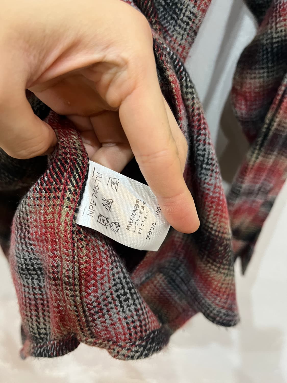 칸사이 야마모토 플란넬 셔츠  상품이미지6