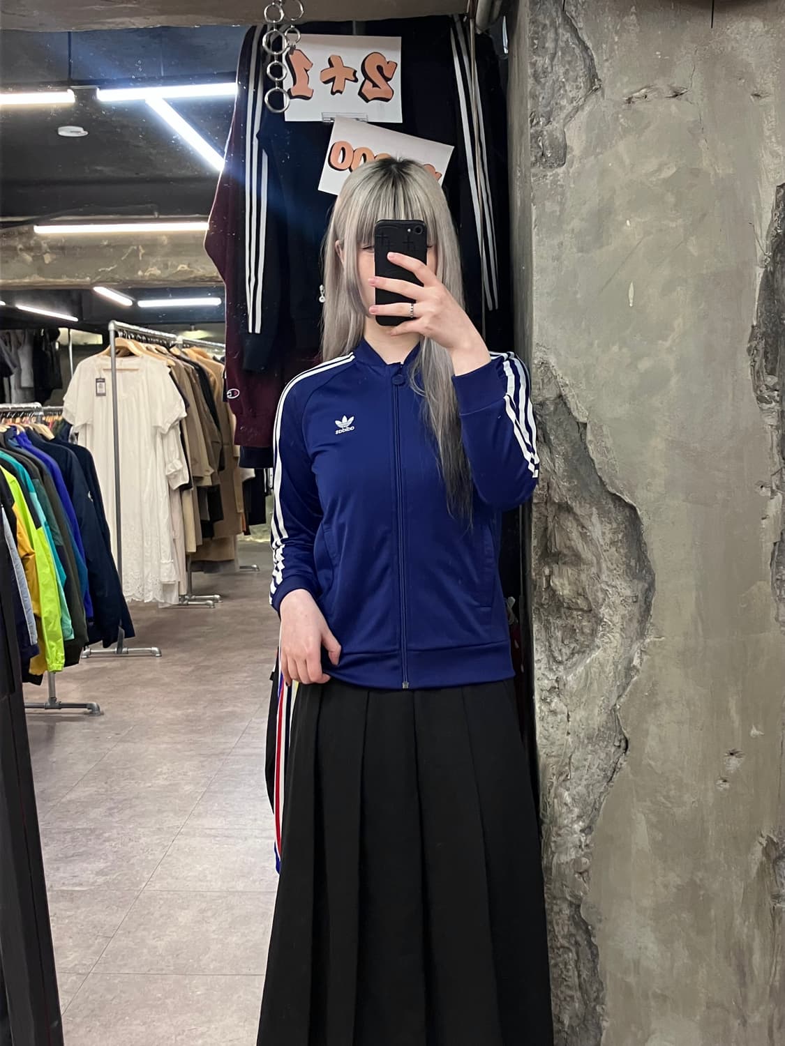 아디다스 슈퍼스타 져지 네이비 #csz3701 상품이미지2