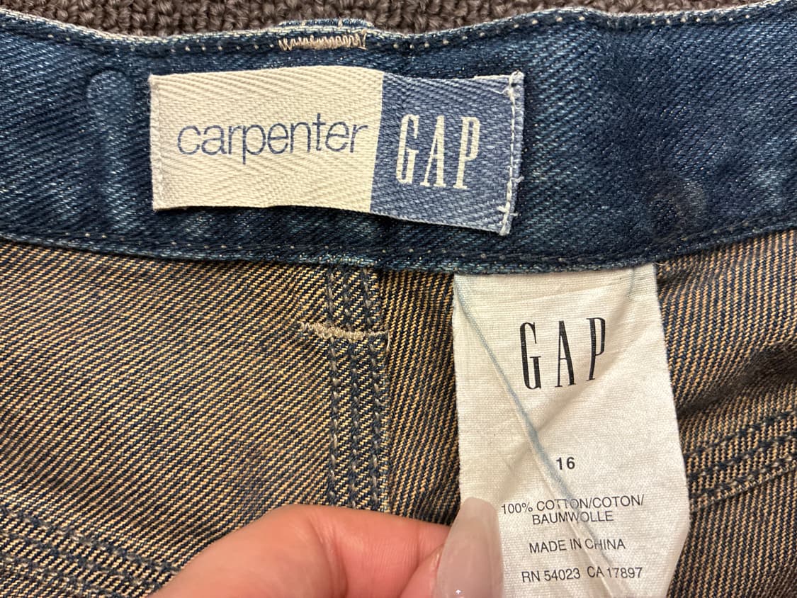 16)GAP 빈티지 여성 카고 데님 쇼츠(이염) 상품이미지5