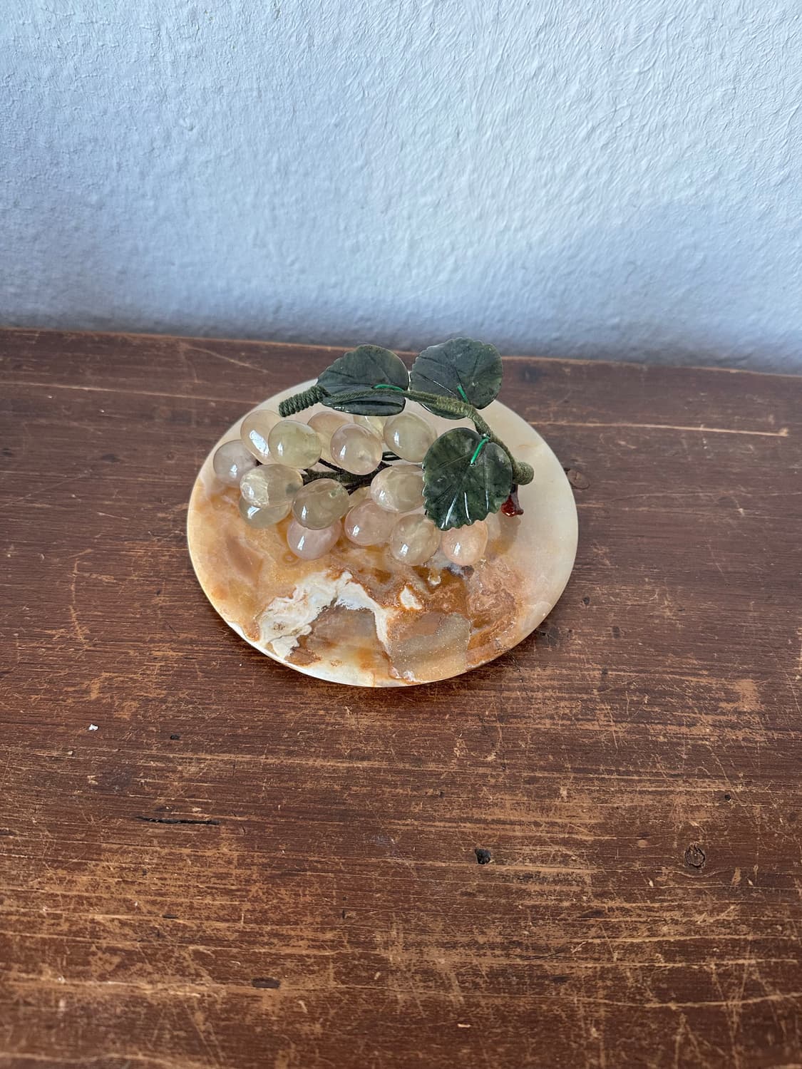 독일)빈티지 천연석 포도문진 상품이미지4