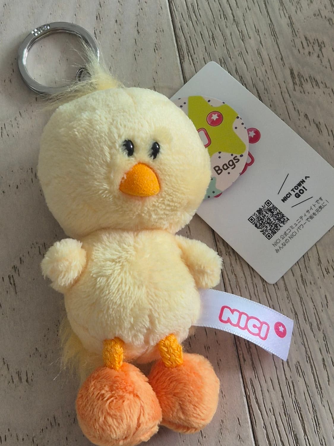 (새상품) nici 니키 병아리 오리 인형 키링 상품이미지1