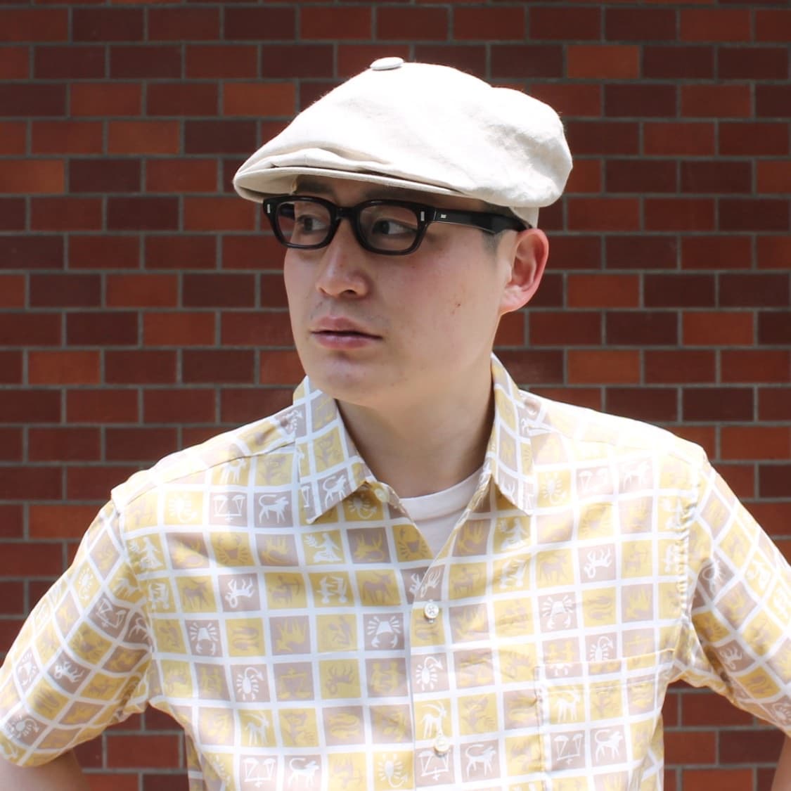 아나토미카 옐로우플러스 MC GLASSES 안경 블랙 상품이미지10