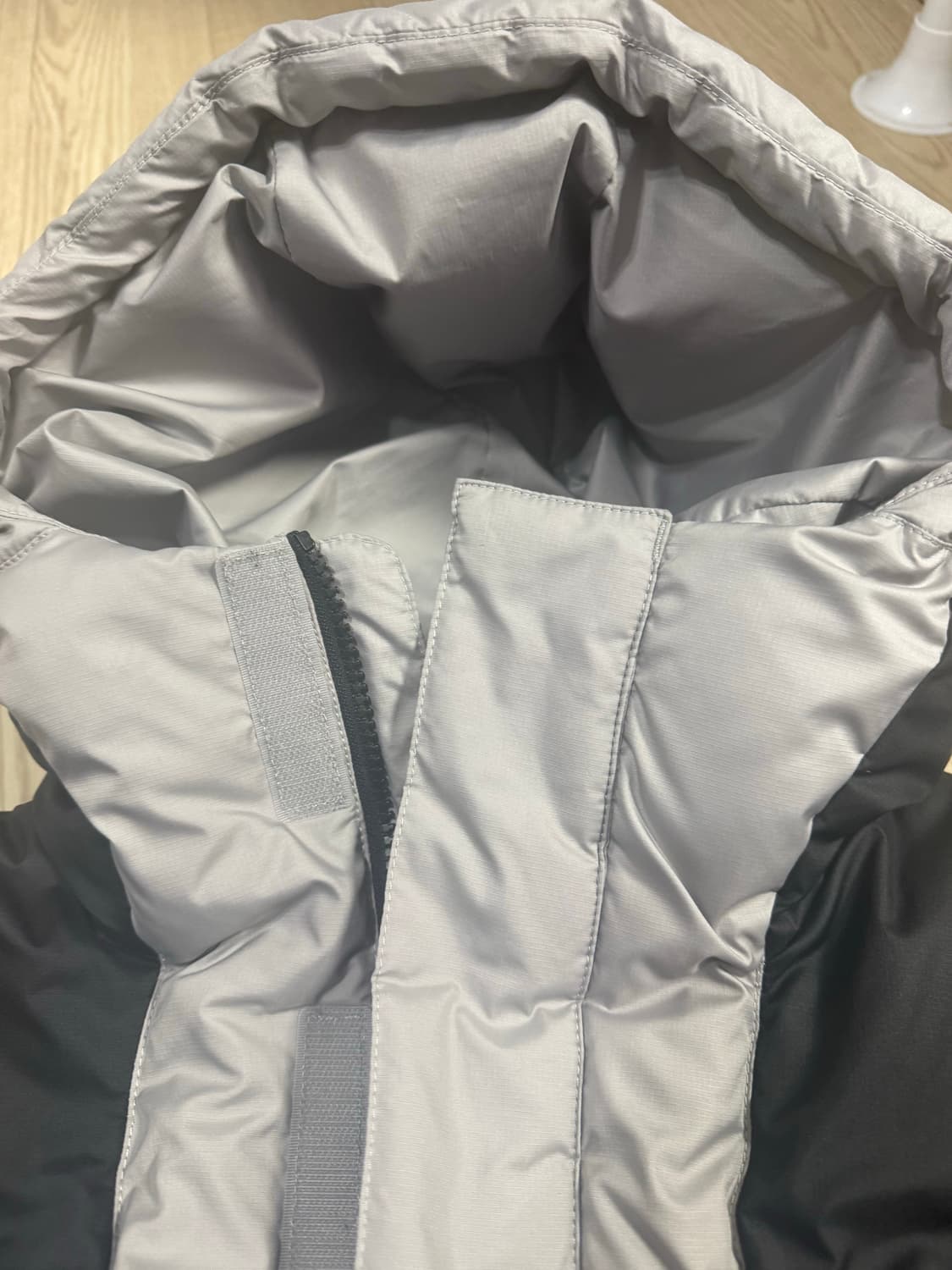 슈프림 x 노스페이스 800-필 하프 집 후드 풀오버 그레이 - 22FW 상품이미지7