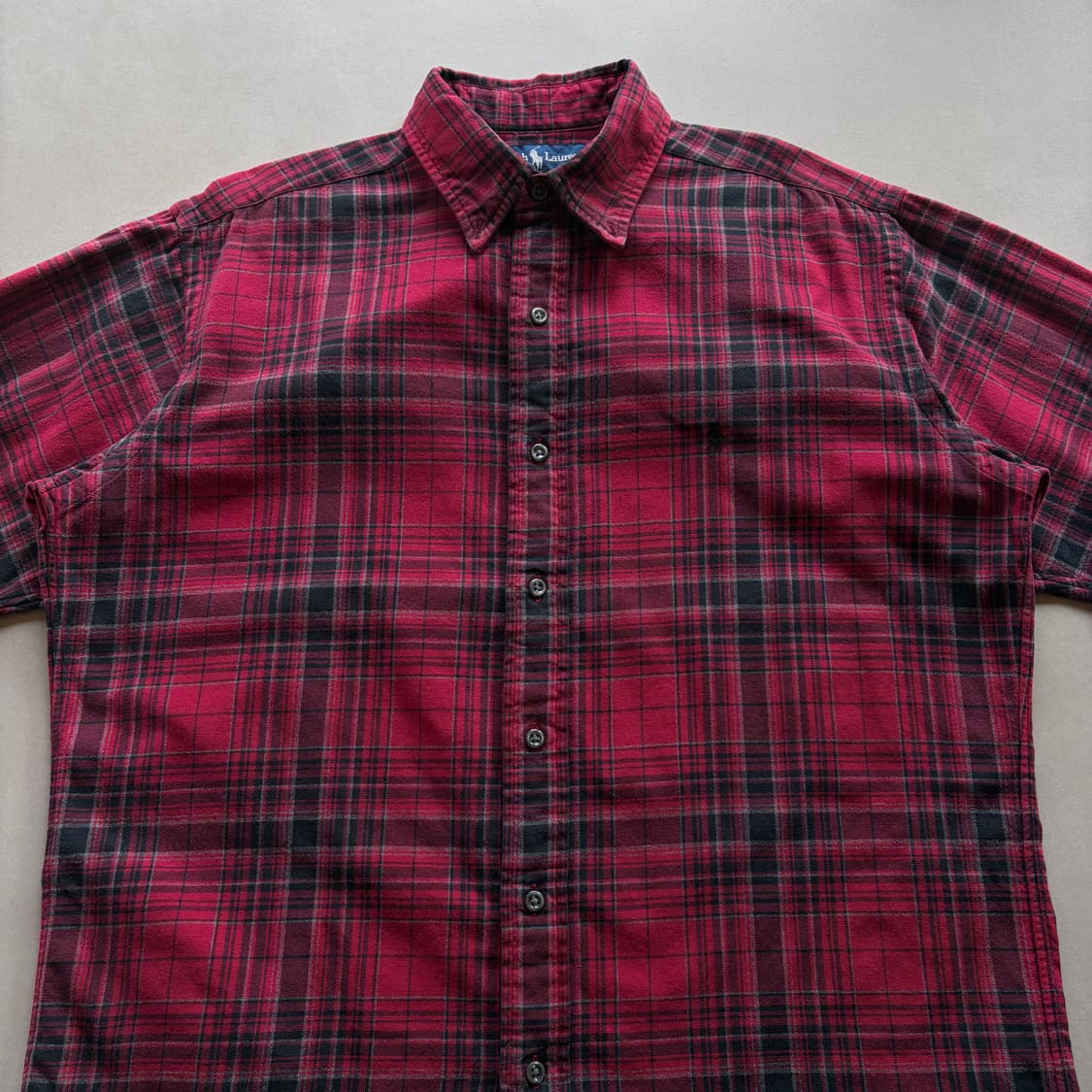 [M]폴로 랄프포렌 블레이크 타탄 체크 셔츠 상품이미지4