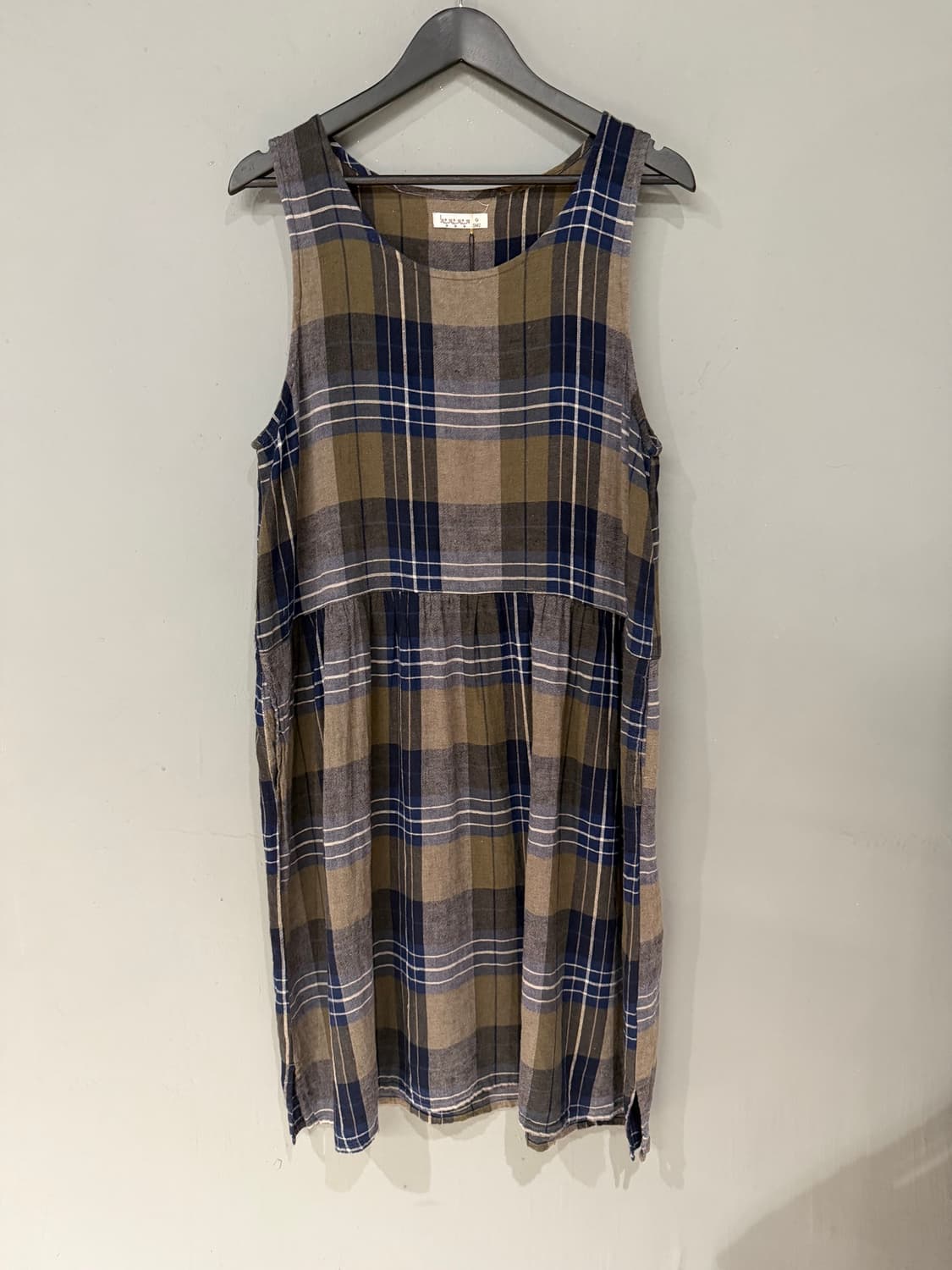 nerd check pattern one-piece 상품이미지6