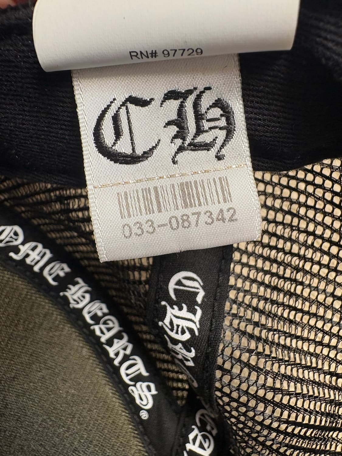 크롬하츠 세메터리 메쉬 트러커캡 상품이미지4