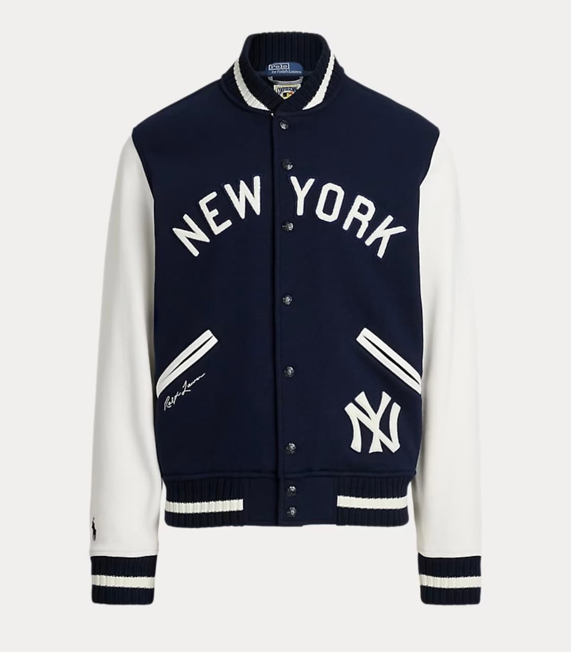 (XXL) 폴로 랄프로렌 x MLB  양키스 스타디움 플리스 자켓 상품이미지1