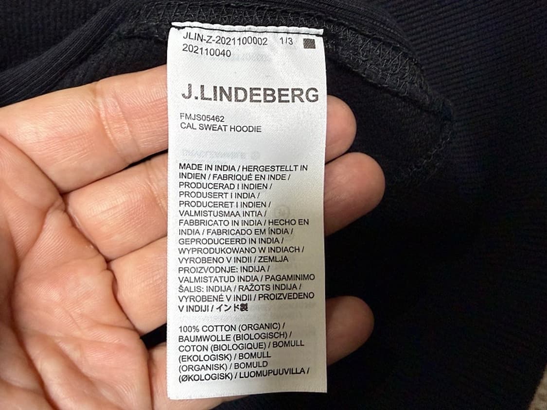 제이 린드버그 후드 티셔츠 남성용 100사이즈 상품이미지4