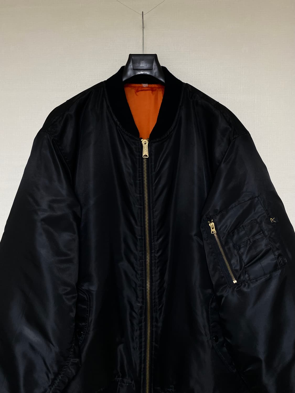 ROTHCO MA-1  JACKET BLACK 6XL 상품이미지2