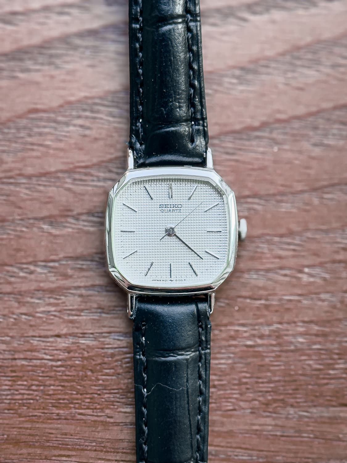 빈티지 세이코 1421-5060 옥타곤 와플 다이얼 드레스 워치 상품이미지1